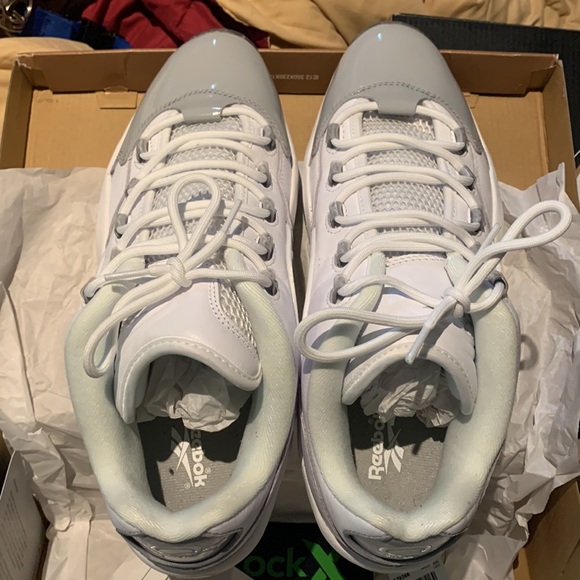 Reebok Question Low ‘Grey Toe’ size 13 - Picture 3 of 4